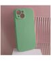 Solid Silicon case for Samsung Galaxy A15 4G / A15 5G light green 5907457733121