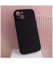 Solid Silicon case for Samsung Galaxy S24 Plus black 5907457732964