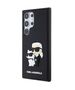 Karl Lagerfeld case for Samsung Galaxy S24 Ultra KLHCS24L3DRKCNK black HC 3D RUBBER KC NFT 3666339241988