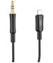 XO cable audio NB-R255B USB-C - jack 3,5mm 1,0m black 6920680848744