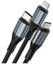 BWOO Fast 3 in 1 USB 3A Charging Cable X274 6933654809849