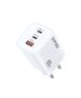 BWOO Fast 65W GaN TRAVEL CHARGER CDA147 2 xUSB-C, 1 x USB-A 6933654811088