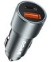 BWOO 38W fast car charger BO-CC73 QC 18W + PD 20W, grey silver 6933654810487