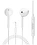 BWOO wired earphones 3.5mm stereo white 6933654801249