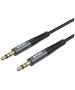 BWOO Nylon braided+Aluminum-alloy shell aux cable BO-AUX064 3.5mm to 3.5mm 6933654806527