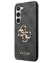 Guess case for Samsung Galaxy A55 GUHCSA554GMGGR black HC PU big 4G metal logo 3666339259570