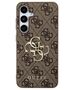 Guess case for Samsung Galaxy A55 GUHCSA554GMGBR brown HC PU big 4G metal logo 3666339259617