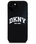 DKNY case for iPhone 15 6,1&quot; DKHMP15SSNYACH black HC Magsafe silicone w arch logo 3666339266691