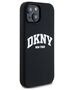 DKNY case for iPhone 15 6,1&quot; DKHMP15SSNYACH black HC Magsafe silicone w arch logo 3666339266691