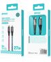 BWOO 27W cable X279C-L USB-C to lightning with RGB colourful light 6933654811095