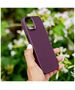 Satin case for iPhone 16 6,1&quot; burgundy 5907457784192