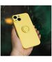 Finger Grip case for iPhone 16 Pro 6,3&quot; yellow 5907457782600