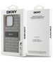 DKNY case for iPhone 15 Pro Max 6,7&quot; DKHCP15XPRTHSLE pink hc pu repeat texture pattern w tonal stripe 3666339260569