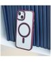 Satin Clear Mag case for iPhone 16 6,1&quot; purple 5907457788916