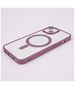 Satin Clear Mag case for iPhone 16 6,1&quot; purple 5907457788916