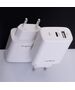 Maxlife MXTC-10-20AC PD QC charger 1x USB-C 1x USB 20W white 5907457789838