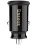 Baseus Incarcator Auto USB, 5V, 3.1A - Baseus Grain (CCALL-ML01) - Black 6953156276512 έως 12 άτοκες Δόσεις