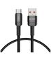 Cable USB - USB Type C 100W / 5A 0.5m Tech-Protect UltraBoost EVO black 5906203690701