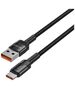 Cable USB - USB Type C 100W / 5A 0.5m Tech-Protect UltraBoost EVO black 5906203690701