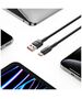 Cable USB - USB Type C 100W / 5A 0.5m Tech-Protect UltraBoost EVO black 5906203690701