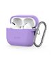 Case for APPLE AIRPODS PRO 1 / 2 Tech-Protect Silicone Hook Lavender purple 5906302313303