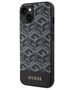 Guess case for iPhone 14 6,1&quot; GUHMP14SHGCFSEK black hard case GCube Stripes MagSafe 3666339112424