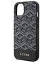 Guess case for iPhone 14 6,1&quot; GUHMP14SHGCFSEK black hard case GCube Stripes MagSafe 3666339112424