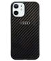 Audi case for iPhone 11 AU-TPUPCIP11-R8/D2-BK black hard case Carbon Fiber 6955250224871