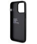 BMW case for iPhone 15 Pro Max 6,7&quot; BMHCP15X22NBCK black HC PU Carbon 3666339143862