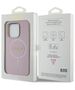 Guess case for iPhone 15 Pro Max 6,7&quot; GUHMP15XPSAHMCP pink PU Saffiano Magsafe 3666339156213