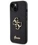 Guess case for iPhone 15 6,1&quot; GUHCP15SHG4SGK black HC Fixed Glitter Big 4G 3666339147365