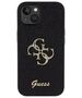 Guess case for iPhone 15 6,1&quot; GUHCP15SHG4SGK black HC Fixed Glitter Big 4G 3666339147365