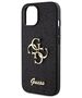 Guess case for iPhone 15 6,1&quot; GUHCP15SHG4SGK black HC Fixed Glitter Big 4G 3666339147365