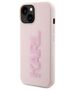 Karl Lagerfeld case for iPhone 15 6,1&quot; KLHCP15S3DMBKCP pink HC 3D Logo Glitter 3666339166472