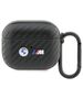 BMW case for AirPods 3 BMA3WMPUCA2 black PU Carbon Double Metal Logo 3666339123857