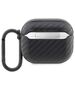 BMW case for AirPods 3 BMA3WMPUCA2 black PU Carbon Double Metal Logo 3666339123857