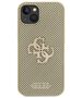 Guess case for iPhone 15 6.1&quot; GUHCP15SPSP4LGD gold hardcase Perforated 4G Glitter 3666339151560