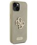 Guess case for iPhone 15 6.1&quot; GUHCP15SPSP4LGD gold hardcase Perforated 4G Glitter 3666339151560