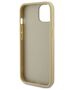 Guess case for iPhone 15 6.1&quot; GUHCP15SPSP4LGD gold hardcase Perforated 4G Glitter 3666339151560