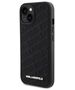 Karl Lagerfeld case for iPhone 15 6,1&quot; KLHCP15SPQKPMK black HC QUILTED K PATTERN 3666339165031