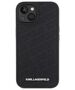 Karl Lagerfeld case for iPhone 15 6,1&quot; KLHCP15SPQKPMK black HC QUILTED K PATTERN 3666339165031