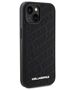 Karl Lagerfeld case for iPhone 15 6,1&quot; KLHCP15SPQKPMK black HC QUILTED K PATTERN 3666339165031