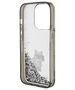 Karl Lagerfeld case for iPhone 15 Pro 6,1&quot; KLHCP15LLKCNSK transparent hardcase Liquid Glitter Choupette 3666339164218