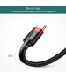 Baseus USB Type-C Data Cable, 2A, 2m - Baseus Caffeine (CATKLF-C91) - Red Black 6953156278240 έως 12 άτοκες Δόσεις