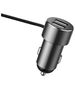 Baseus Baseus - Car Charger (CRDYQ-01) - 2x USB 3.1A, 17W with 2x Cigarette Lighter Socket 80W - Black 6953156296923 έως 12 άτοκες Δόσεις