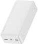 Baseus Baseus - Power Bank Bipow (PPBD050202) - Digital Display 2xUSB, USB-C, Micro-USB 30000mAh 15W + Cable Micro-USB 0.25m - White 6932172618247 έως 12 άτοκες Δόσεις