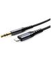 JoyRoom Cablu Jack 3.5mm la Lightning, Hi-Fi, 1m - JoyRoom (SY-A02) - Black 6941237136718 έως 12 άτοκες Δόσεις