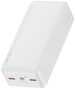 Baseus External Battery 30000mAh, 20W - Baseus Bipow Digital Display (PPBD050402) - White 6932172618285 έως 12 άτοκες Δόσεις