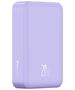 Baseus External Type-C Battery, Wireless Charging, 20W, 20000mAh + Type-C Cable, 30cm - Baseus Mini (PPCX150005) - Purple 6932172628819 έως 12 άτοκες Δόσεις