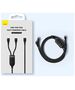 Baseus Data Cable 2in1, Type-C, 100W, 1.5m - Baseus Flash Series 2 (CASS060001) - Black 6932172622480 έως 12 άτοκες Δόσεις